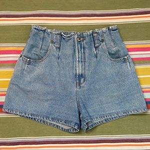 UNIONBAY Vintage High Waist Denim Shorts